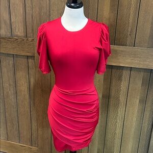 Red Black Halo Dress